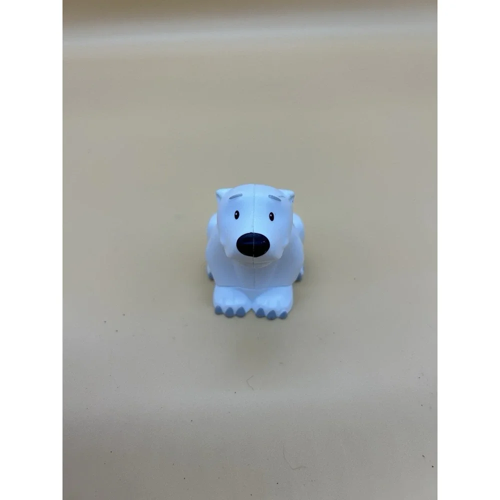 Fisher Price Little People Polar Bear White Arctic Animal Figure Replacement Toy